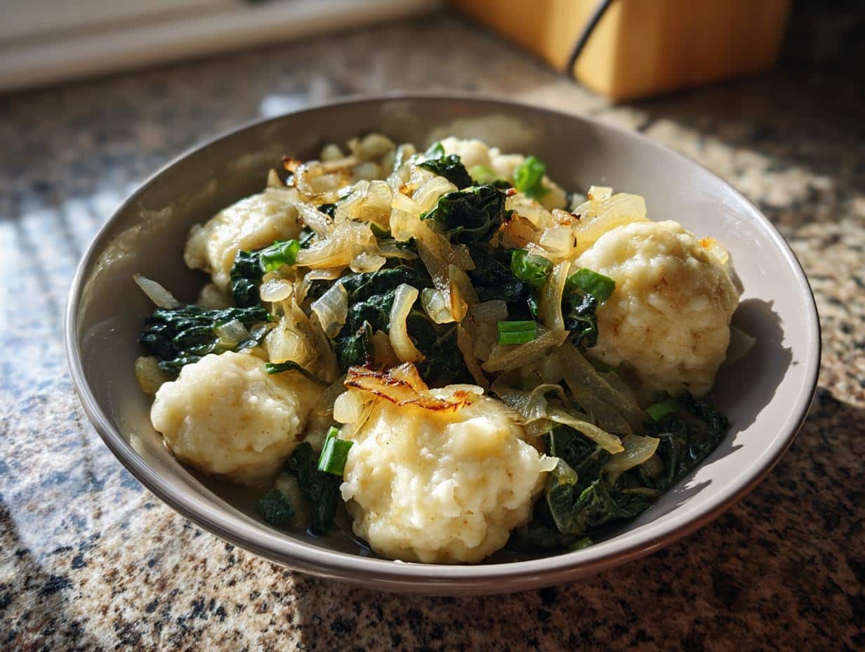 Want Great Cabbage And Dumplings Now - detail 1