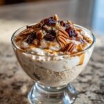 cinnamon rolls overnight oats