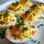 delightful thanksgiving deviled eggs