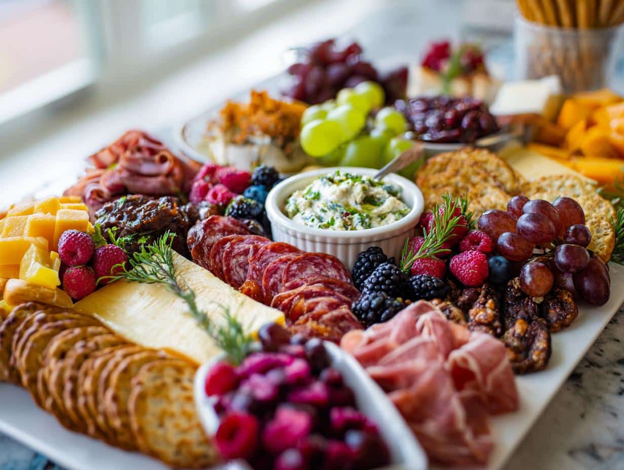 grazing table tips stunning spread - detail 1