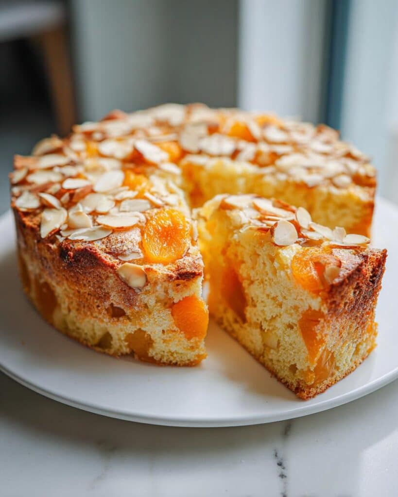 ricotta apricot almond cake
