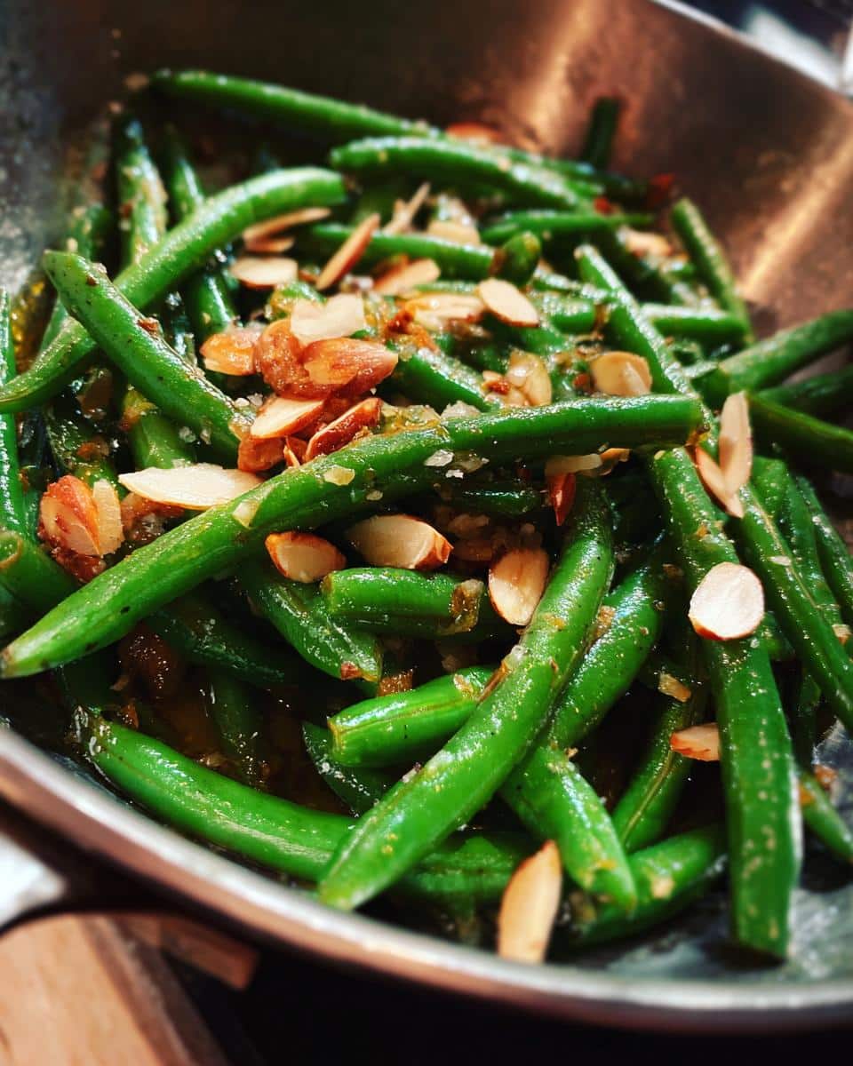 thanksgiving green beans side dishes recipe - detail 1