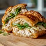 Apple & Goat Cheese Croissant Sandwich