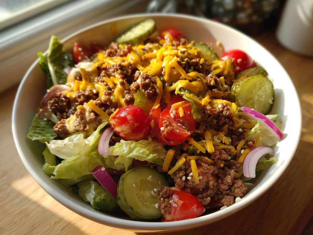 Big Mac Salad - detail 1