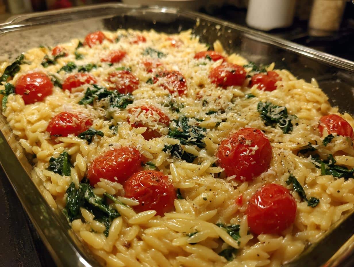 Boursin Orzo Bake - detail 1