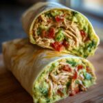 Chicken Avocado Ranch Burritos