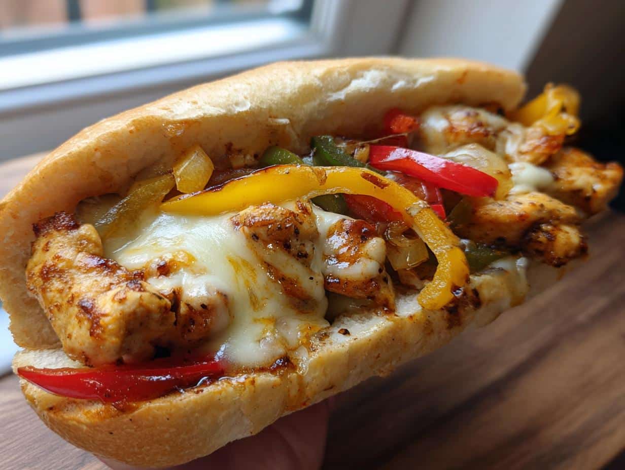 Chicken Philly Cheese Steaks Recipe - detail 1