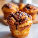 Chocolate Chip Cruffins (Croissant Muffins)