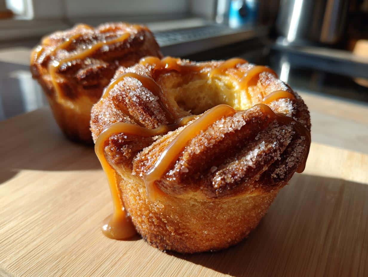 Churro Cruffins - detail 1