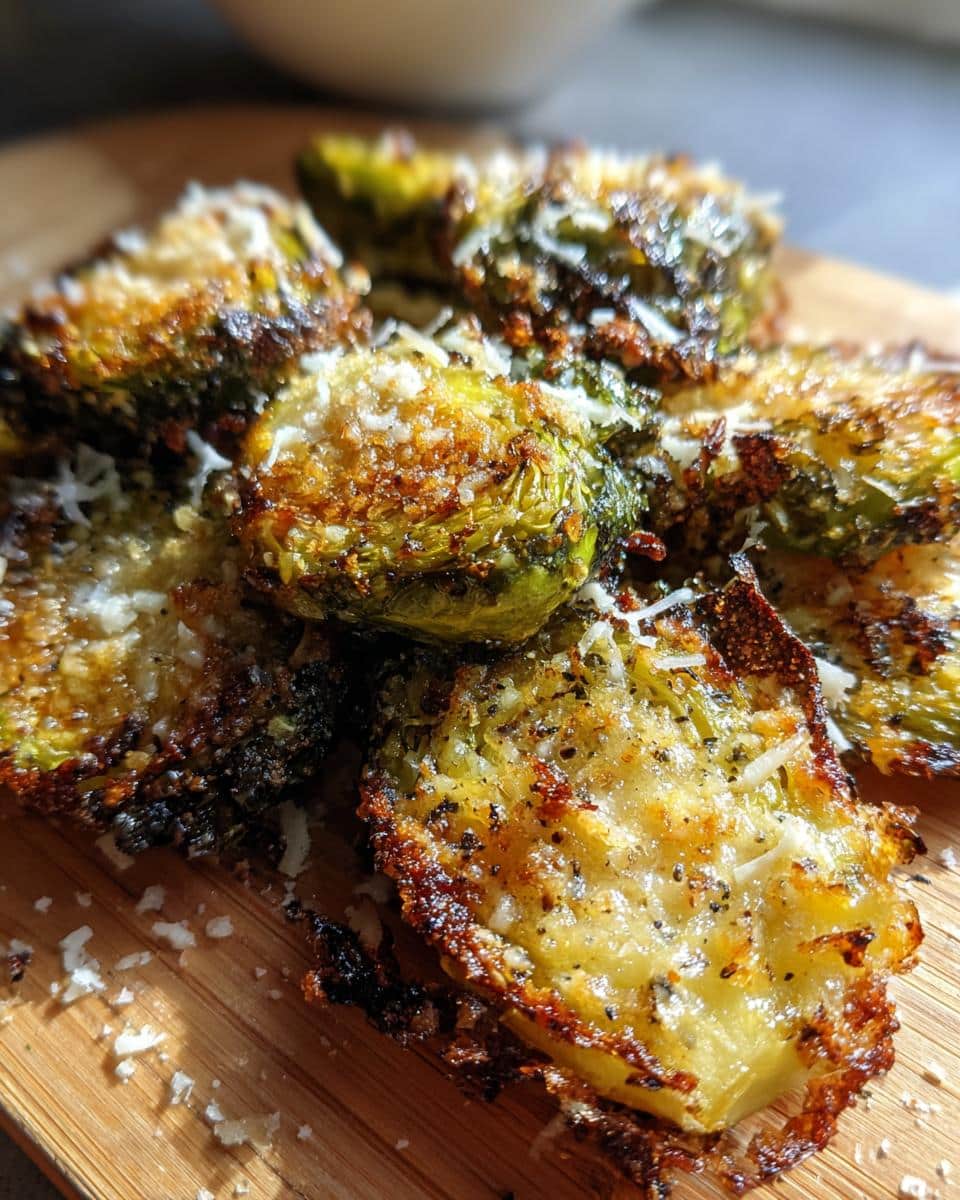 Crispy and Cheesy Smashed Brussels Sprouts - detail 1