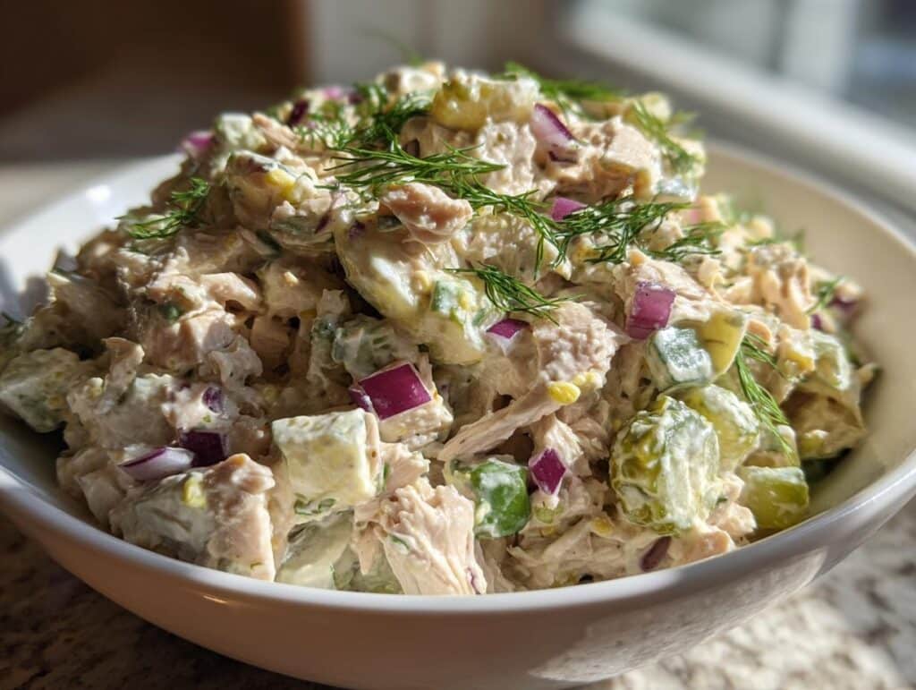 Dill Pickle Chicken Salad