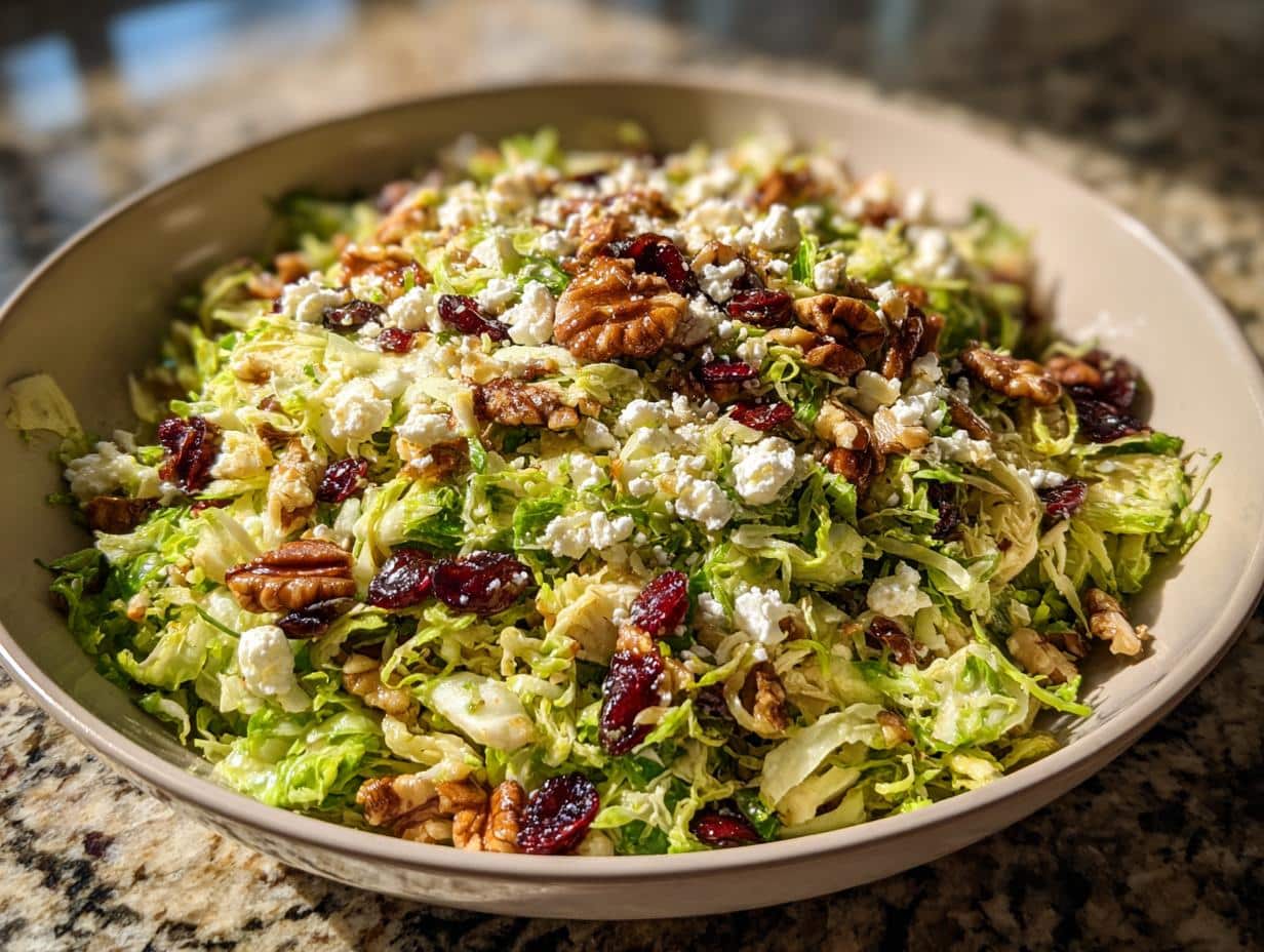 Fresh Brussels Sprouts Salad - detail 1
