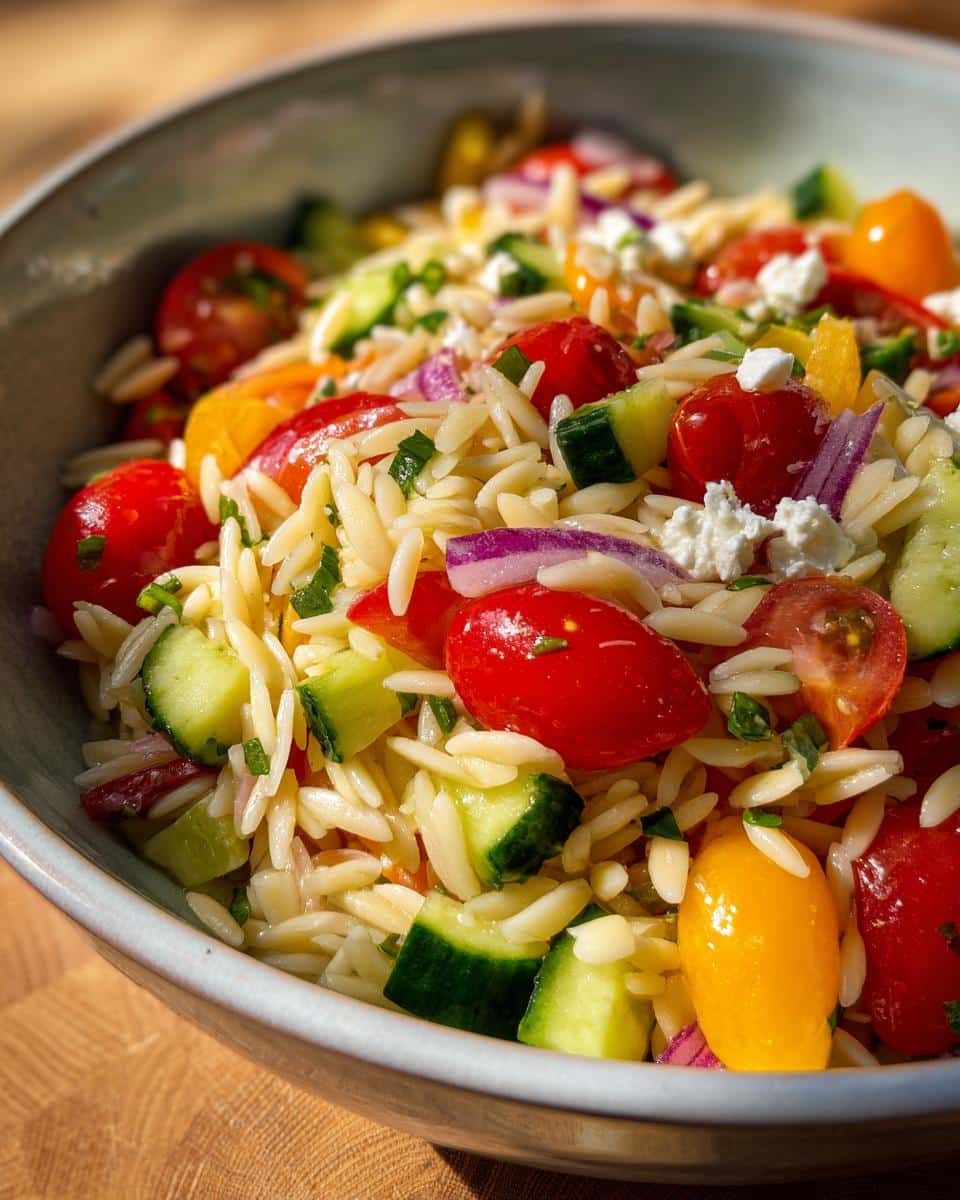Fresh Orzo Salad - detail 1