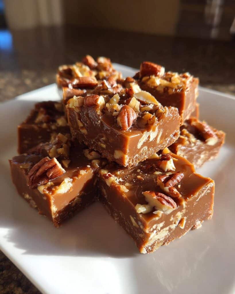 German Chocolate Fudge