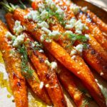 HONEY ROASTED CARROTS with FETA & DILL