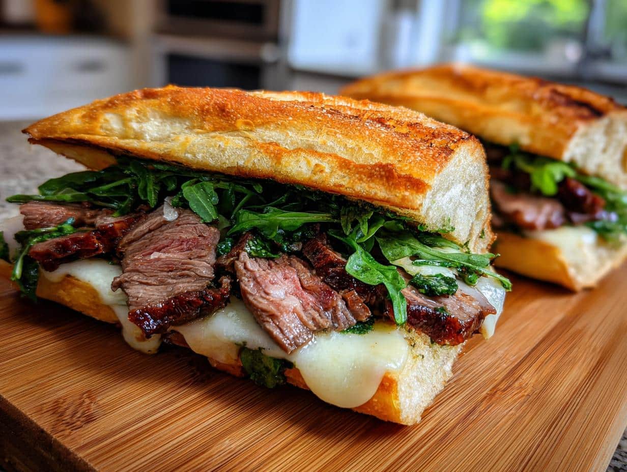 Marry Me Steak Sandwich with Lemon Herb - detail 1