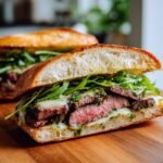 Marry Me Steak Sandwich with Lemon Herb