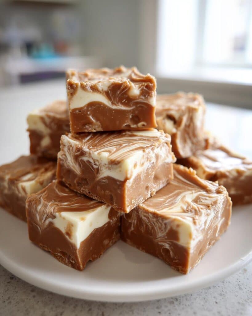 Marshmallow Swirl Fudge