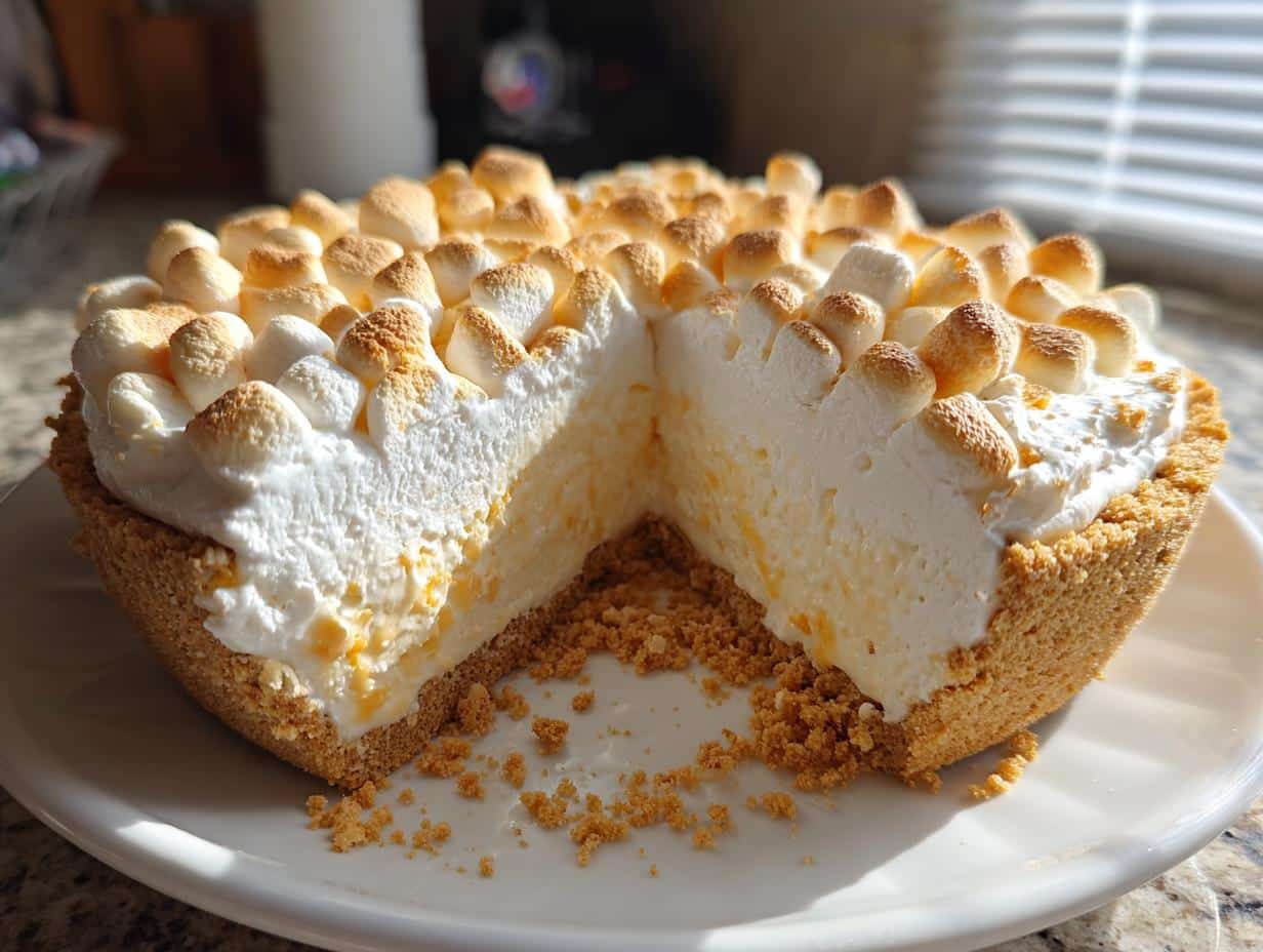 Marshmallow Whip Cheesecake - detail 1