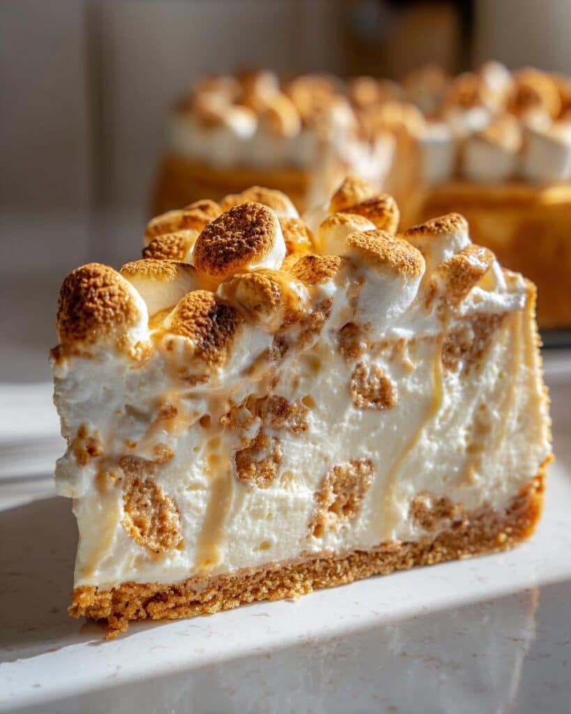 Marshmallow Whip Cheesecake
