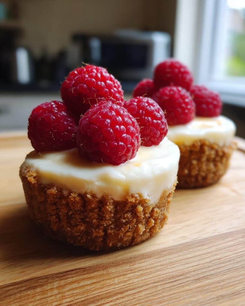 Raspberry Cheesecake Cup cakes