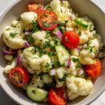 Raw Cauliflower Salad Recipe
