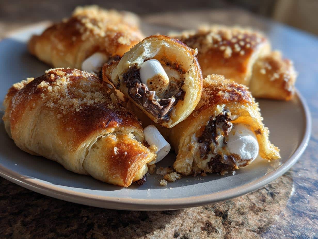 S'mores Crescent Rolls - detail 1