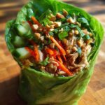 Thai Peanut Chicken Wrap